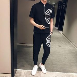 Men's Summer Fashion Streetwear 2pc Set